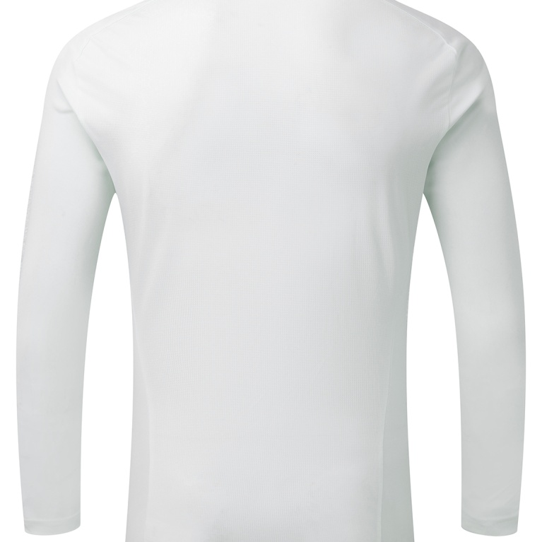 Elford CC - Ergo Long Sleeve Navy Trim Shirt