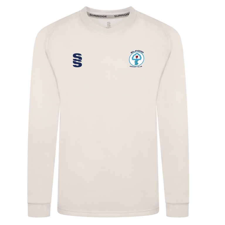 ELFORD CC - Blast Long Sleeve Cricket Sweater